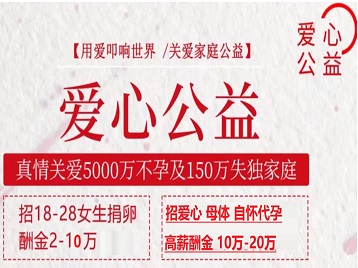皇姑捐卵助孕生子 爱心志愿者招募